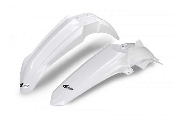 Fenders Kit white for Yamaha YZ 125 (2022-26) - YZ 250 (2022-26) - YZ 125 X (2022-26) - YZ 250 X (2022-26)